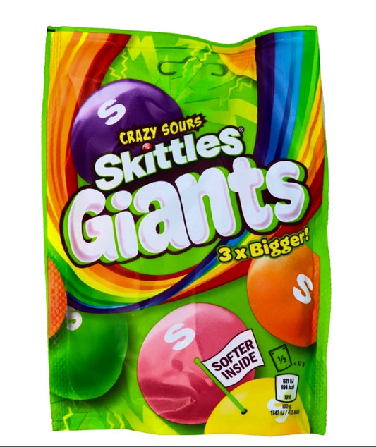 Skittles geants sures